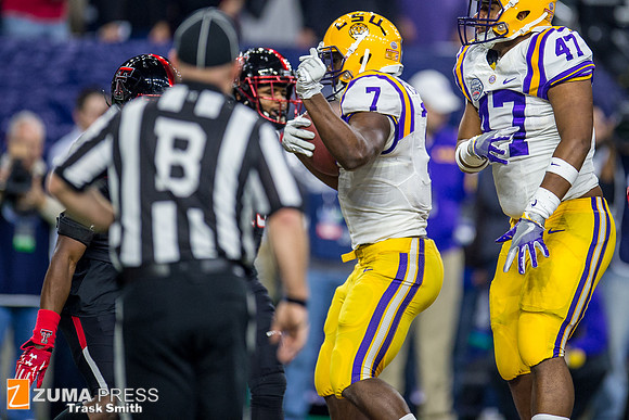 NCAA football 2015 - LSU Tigers vs Texas Tech Red Raiders