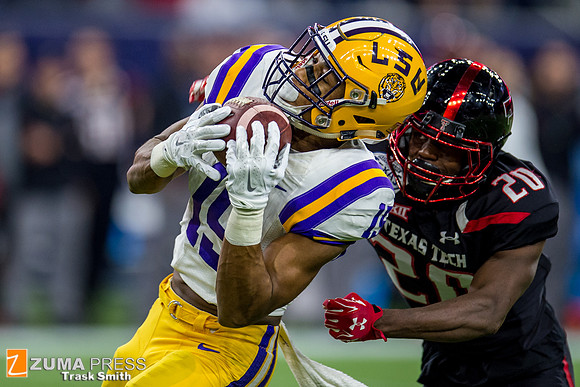 NCAA football 2015 - LSU Tigers defeat the Texas Tech Red Raiders 56-27