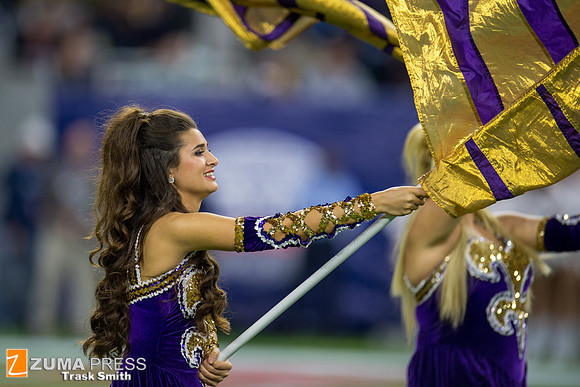 NCAA football 2015 - LSU Tigers defeat the Texas Tech Red Raiders 56-27