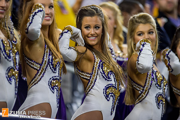 NCAA football 2015 - LSU Tigers defeat the Texas Tech Red Raiders 56-27