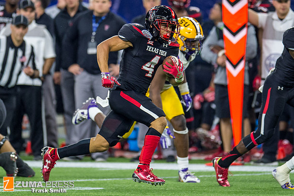 NCAA football 2015 - LSU Tigers defeat the Texas Tech Red Raiders 56-27