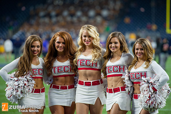 NCAA football 2015 - LSU Tigers defeat the Texas Tech Red Raiders 56-27