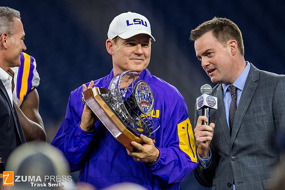 NCAA football 2015 - LSU Tigers defeat the Texas Tech Red Raiders 56-27