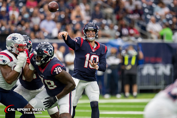 NFL 2021: Patriots vs Texans OCT 10