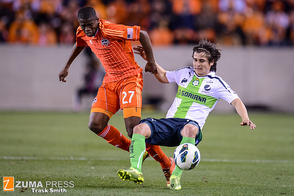 Soccer 2013 - The Houston Dynamo defeat Santos Laguna 1-0