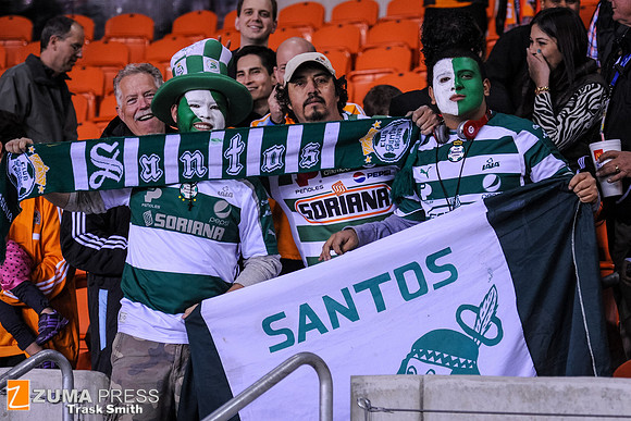 Soccer 2013 - The Houston Dynamo defeat Santos Laguna 1-0