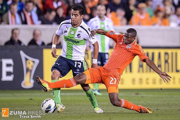 Soccer 2013 - The Houston Dynamo defeat Santos Laguna 1-0