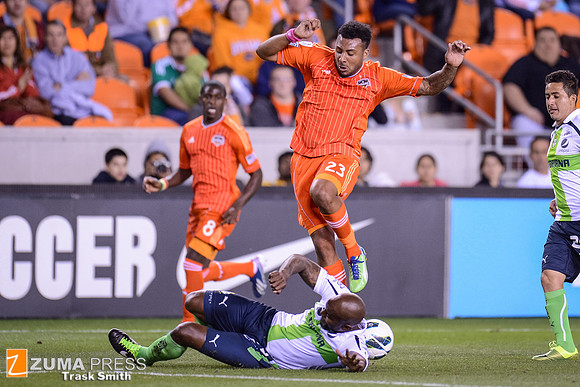 Soccer 2013 - The Houston Dynamo play Santos Laguna