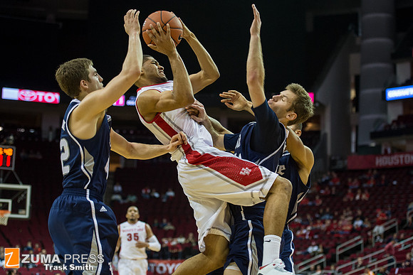 NCAA Basketball 2013 - University of Houston Cougars defeat the Rice Owls 54-52
