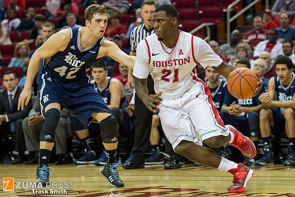 NCAA Basketball 2013 - University of Houston Cougars defeat the Rice Owls 54-52