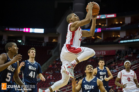 NCAA Basketball 2013 - University of Houston Cougars defeat the Rice Owls 54-52