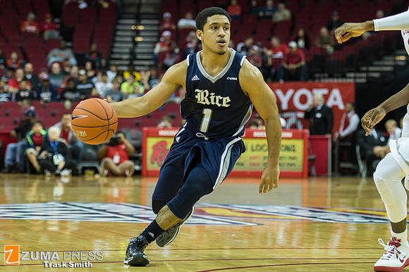 NCAA Basketball 2013 - University of Houston Cougars defeat the Rice Owls 54-52