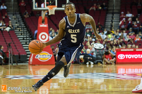 NCAA Basketball 2013 - University of Houston Cougars defeat the Rice Owls 54-52