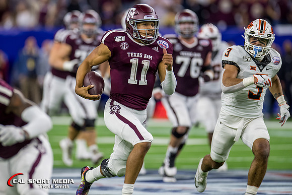 NCAA Football 2019: Texas Bowl - Texas A&M vs Oklahoma State DEC 27