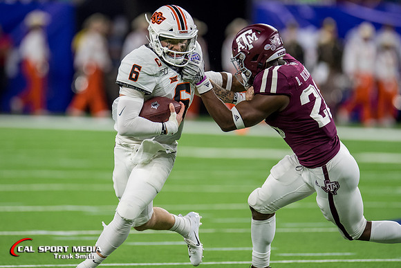NCAA Football 2019: Texas Bowl - Texas A&M vs Oklahoma State DEC 27