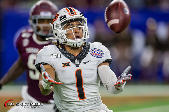 NCAA Football 2019: Texas Bowl - Texas A&M vs Oklahoma State DEC 27
