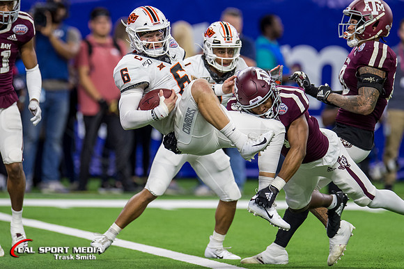 NCAA Football 2019: Texas Bowl - Texas A&M vs Oklahoma State DEC 27