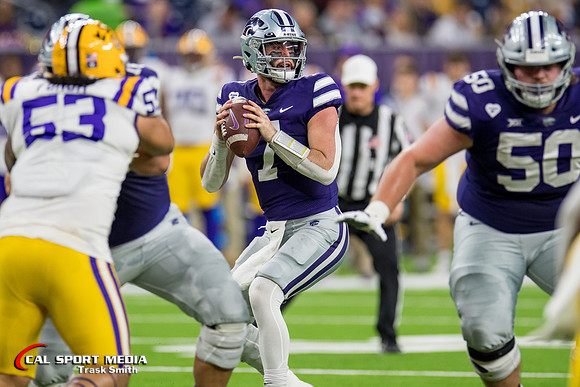 NCAA Football 2022: TaxAct Texas Bowl LSU vs Kansas State JAN 04