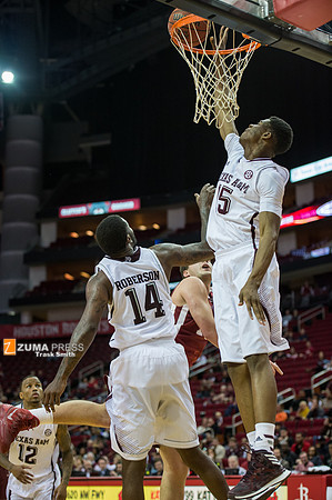 NCAA Basketball 2013 - the Oklahoma Sooners defeat the Texas A&M Aggies 64-52