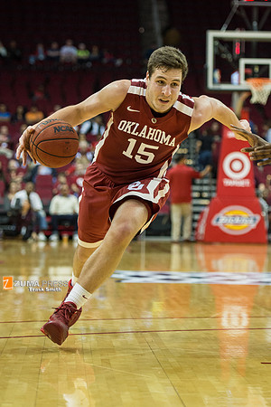 NCAA Basketball 2013 - the Oklahoma Sooners defeat the Texas A&M Aggies 64-52