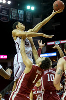 NCAA Basketball 2013 - the Oklahoma Sooners defeat the Texas A&M Aggies 64-52