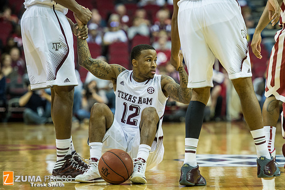 NCAA Basketball 2013 - the Oklahoma Sooners defeat the Texas A&M Aggies 64-52