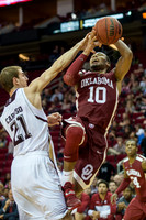 NCAA Basketball 2013 - the Oklahoma Sooners defeat the Texas A&M Aggies 64-52