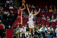 NCAA Basketball 2013 - the Oklahoma Sooners defeat the Texas A&M Aggies 64-52
