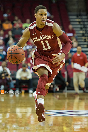 NCAA Basketball 2013 - the Oklahoma Sooners defeat the Texas A&M Aggies 64-52
