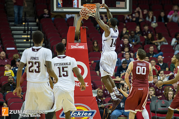 NCAA Basketball 2013 - the Oklahoma Sooners defeat the Texas A&M Aggies 64-52