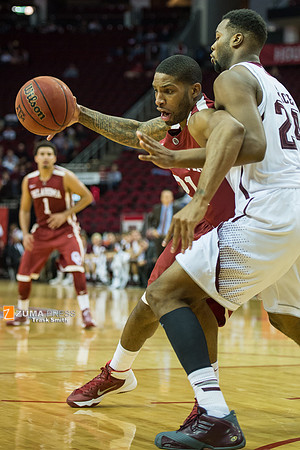 NCAA Basketball 2013 - the Oklahoma Sooners defeat the Texas A&M Aggies 64-52