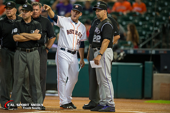 MLB 2015: Astros vs Rockies JUN 15