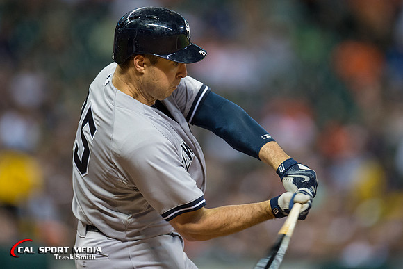 MLB 2015: Yankees vs Astros JUN 25