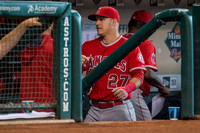 MLB 2015: Angels vs Astros JUL 28