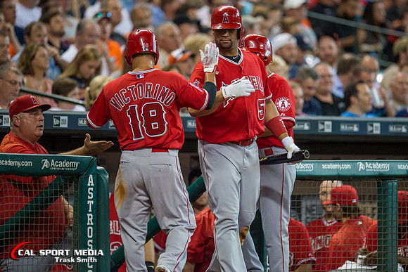 MLB 2015: Angels vs Astros JUL 28