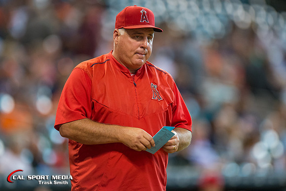 MLB 2015: Angels vs Astros JUL 28