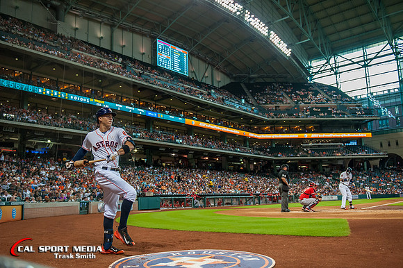 MLB 2015: Angels vs Astros JUL 28