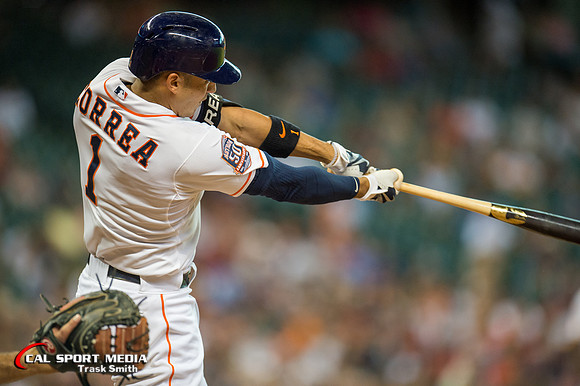 MLB 2015: Angels vs Astros JUL 28