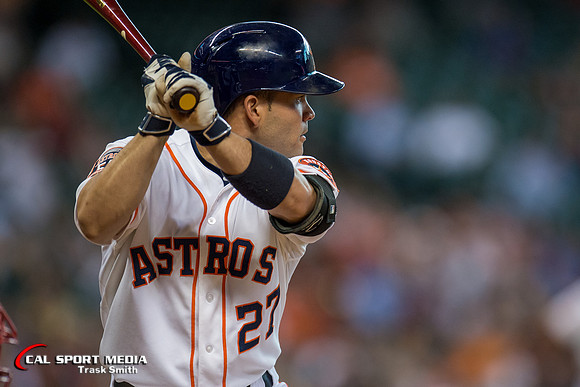 MLB 2015: Angels vs Astros JUL 28