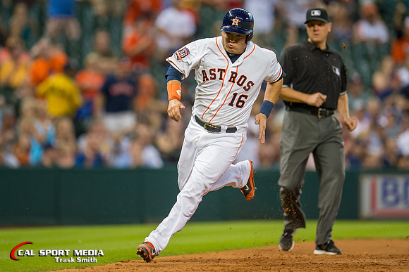 MLB 2015: Angels vs Astros JUL 28