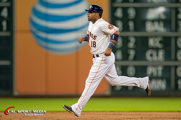 MLB 2015: Angels vs Astros JUL 28