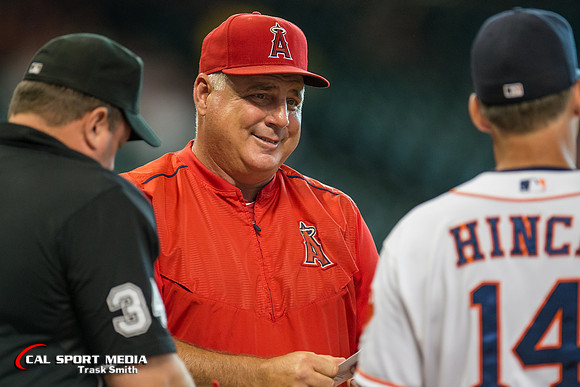 MLB 2015: Angels vs Astros JUL 28