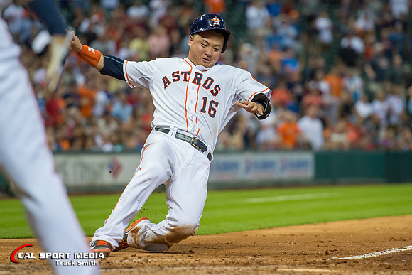 MLB 2015: Angels vs Astros JUL 28