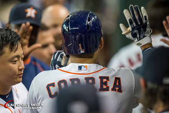 MLB 2015: Angels vs Astros JUL 28