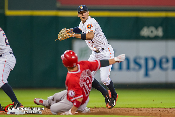 MLB 2015: Angels vs Astros JUL 28