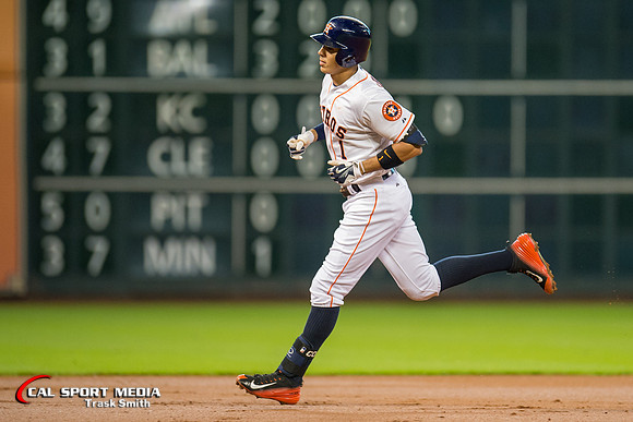 MLB 2015: Angels vs Astros JUL 28