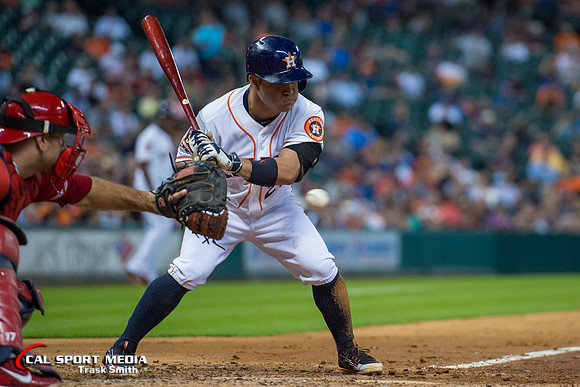 MLB 2015: Angels vs Astros JUL 28