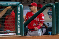 MLB 2015: Angels vs Astros JUL 28