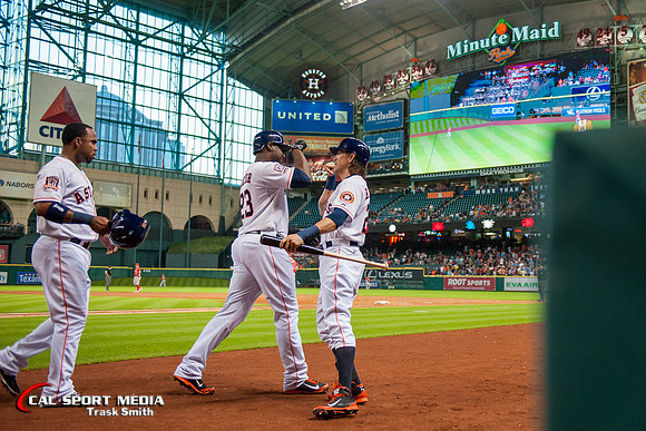 MLB 2015: Angels vs Astros JUL 28