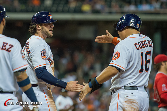 MLB 2015: Angels vs Astros JUL 28